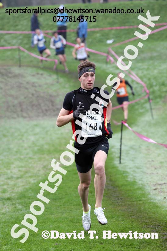 Senior men, Durham Cathedral Cross Country Relays. Photo: David T. Hewitson/Sports for All Pics